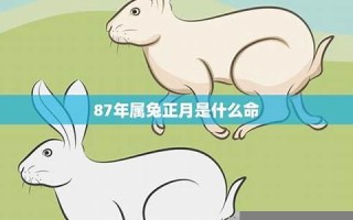 87年属兔2023年本命年运势(87年属兔人2025年运势) 87年属兔2023年本命年运势(87年属兔人2025年运势)