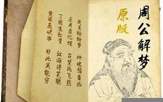周公解梦(原版)(周公解梦原版2345免费查询大全旧版)