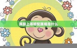 属猴女最佳婚配(04年属猴女最佳婚配)